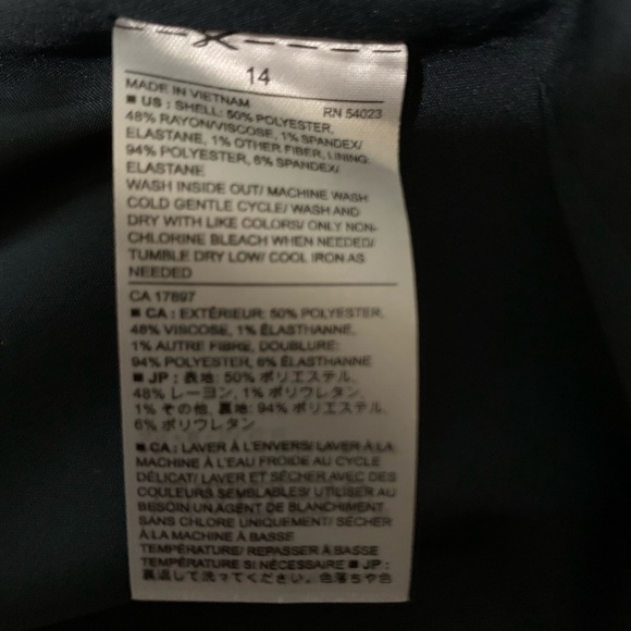 Banana Republic Dress Sz-14 NWT - Picture 7 of 8